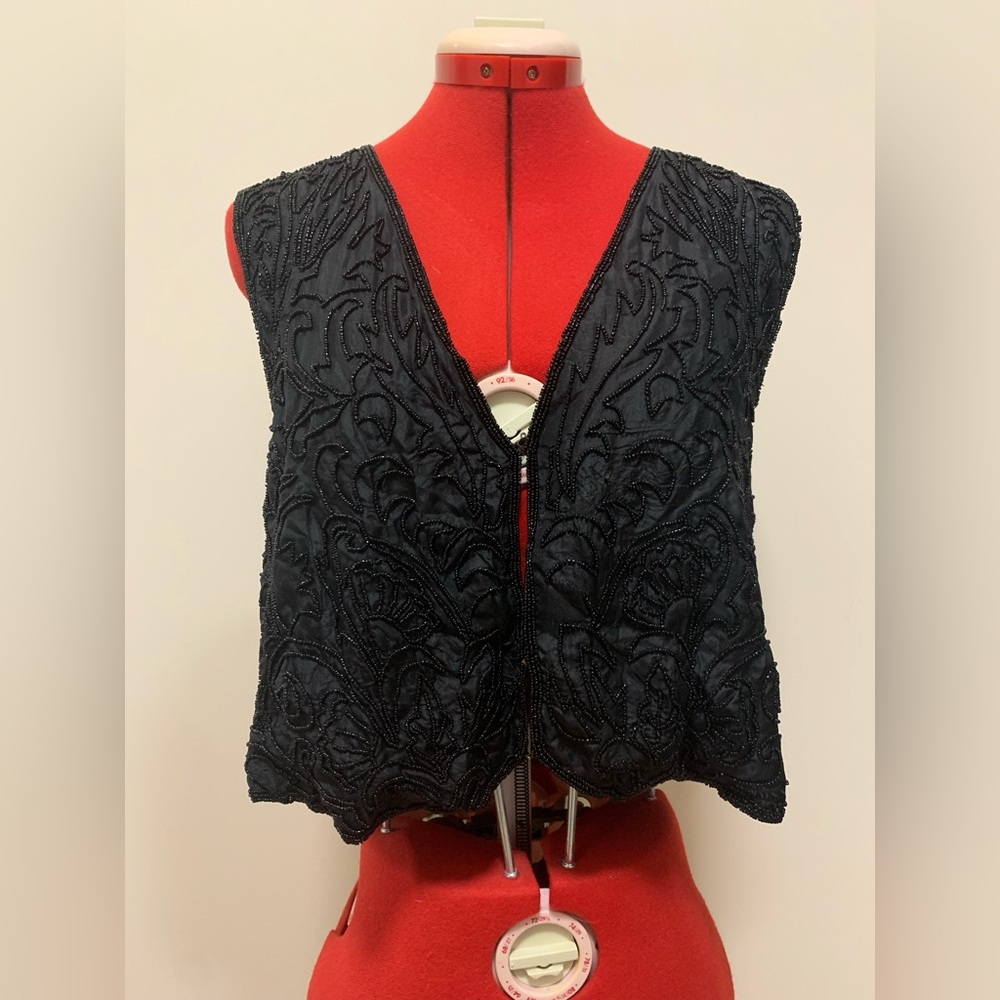 Vintage Beaded Vest